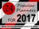 24 Popular Planners for 2017