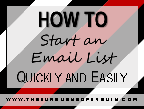 How to Start an Email List Quickly and Easily