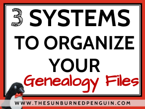 Start to organize your genealogy files with these 3 filing systems!